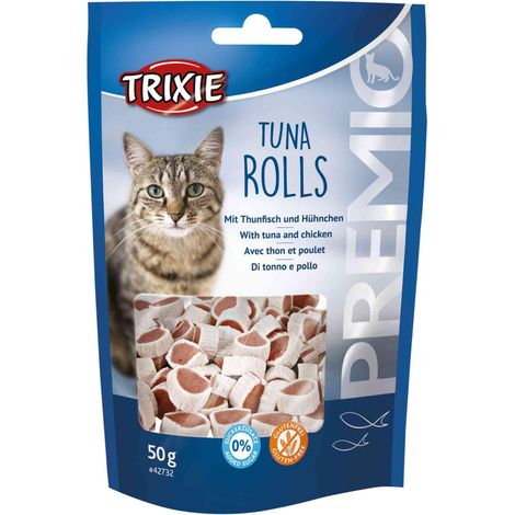 Friandises pour chats en rouleaux de thon Trixie PREMIO 50g (1/2)