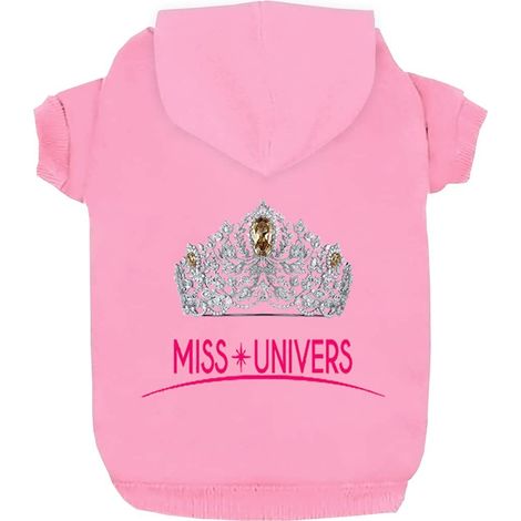 Sweat à Capuche Rose pour Chien Vêtement Chaud en Molleton pour Animaux de Compagnie Pull Confortable Automne Hiver (1/5)
