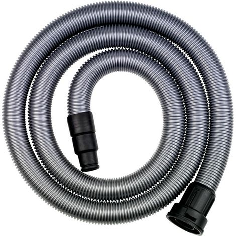 Flexible d’aspiration Metabo, Ø 35 mm, longueur 3,2 m, raccords 58/35 mm, avec joint tournant (630227000)