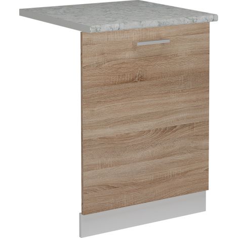 Panneau de lave-vaisselle R-Line, Sonoma, 60cm , PT Marbre, Vicco