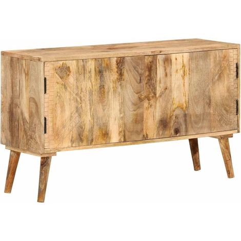 Maison Exclusive - Credenza in Legno Massello di Mango 110x30x60 cm