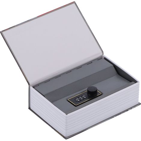 Innovativer tragbarer Buchsafe in Buchform – Sicherheitsbox zur Aufbewahrung von Geld (1/5)