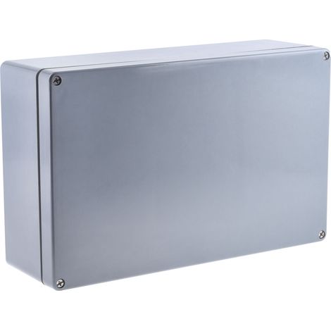 Boîtier RS PRO en PET, 400 x 250 x 120mm, Gris IP66 ( Prix pour 1 ) (1/4)