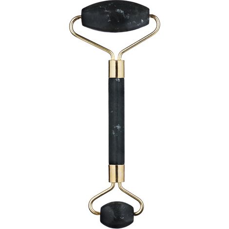 Muju Gesichtsroller aus Jade, schwarzer Jade-Gesichtsmassager (1/2)