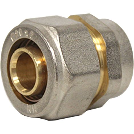 Raccord Multicouche à compression Ø20x2,0 - Droit Femelle 1/2" (15/21) - Henco (1/4)