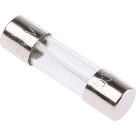 Cartouche fusible RS PRO, 1A, 5 x 20mm, Type T, 250V c.a.