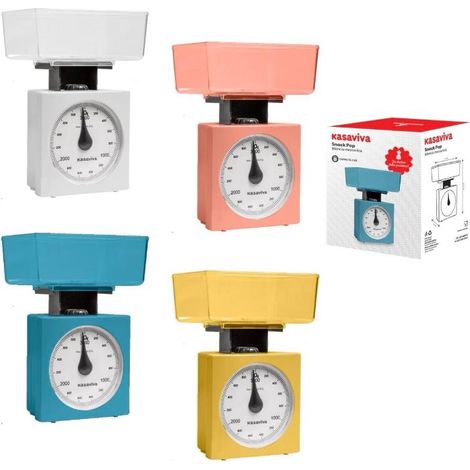 1 Pezzo Bilancia da Cucina Meccanica Snack Pop 3 kg 4 Colori (1/2)