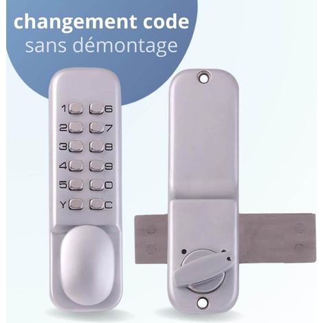 Serrure à code mécanique BT25 - Changement du code sans démontage