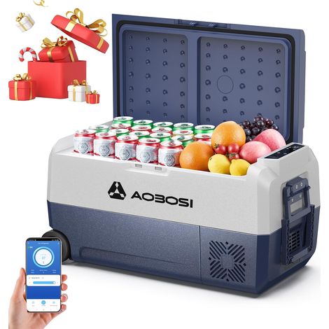 Kompressor Kühlbox 36L, kühlbox Auto 12v 230v mit APP-Steuerung, -20℃ bis 20℃ Camping kühlschrank, für Wohnmobil, Boot, Autoreisen [Energieklasse C] (1/5)