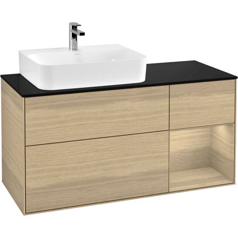 Villeroy & Boch F152PCPC Meuble sous lavabo Finion F15
