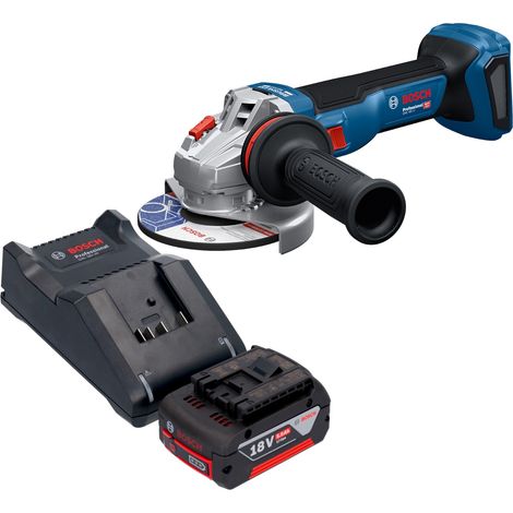 Bosch GWS 18V-11 Professional Meuleuse angulaire sans fil 18 V 125 mm + 1x batterie 5,0 Ah + chargeur (1/5)