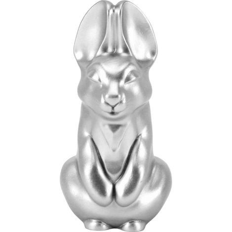de lapin en résine lisse statue de lapin décorative et
