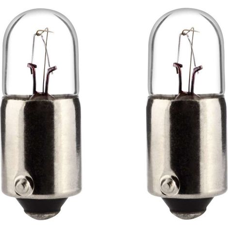2x ampoule 12V 3W BA9S transparent voiture moto tracteur remorque éclairage universel lumière bricolage DIY remplacement
