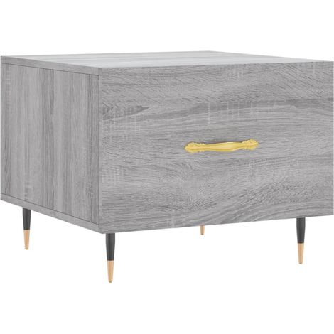 Maison Exclusive - Couchtisch Grau Sonoma 50x50x40 cm Holzwerksto