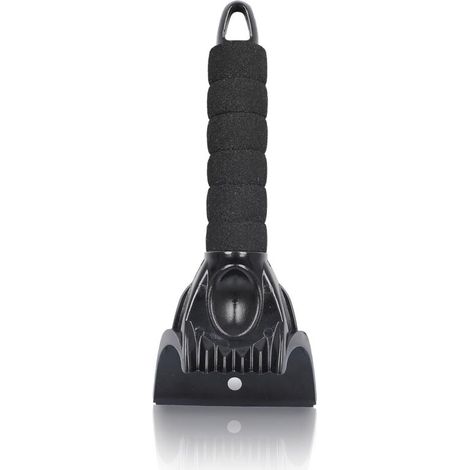 EcoNour Grattoir à glace pour parebrise de voiture (lot de 2)  Grattoir à neige pour fenêtre de voiture pour enlever la neige, le gel et la glace  Outil de déneigement portable avec poignée en