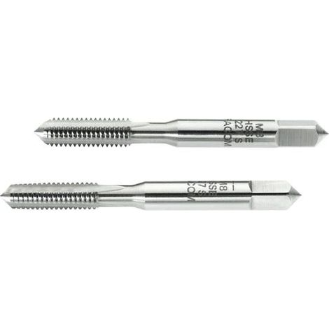 Taraud M8, pas de 1.25mm, Métrique, Cobalt ( Prix pour 1 )