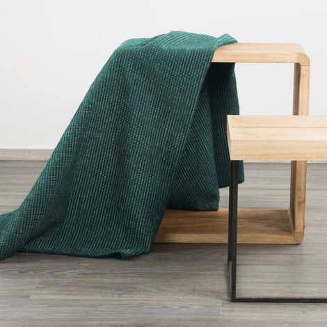 COPERTA D91 AMBRA 180 X 220 CM TURCHESE (1/5)