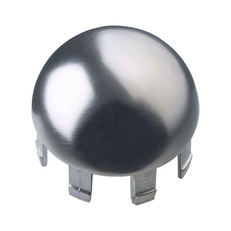 Rothley Stair Rail End Dome Cap 2PK Brushed (1/2)