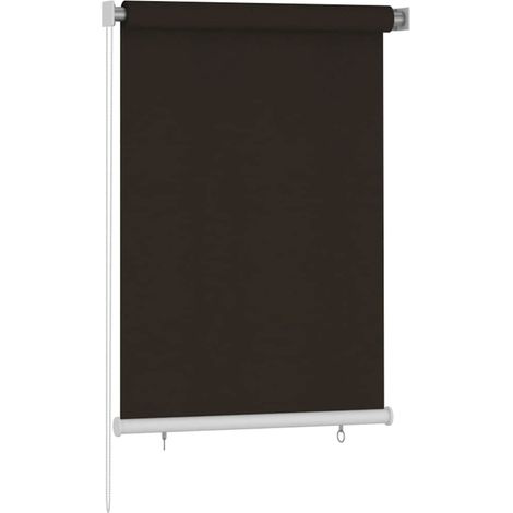 Maison Exclusive - Tenda a Rullo per Esterni 105(L)x140(A) cm Marrone HDPE (1/5)