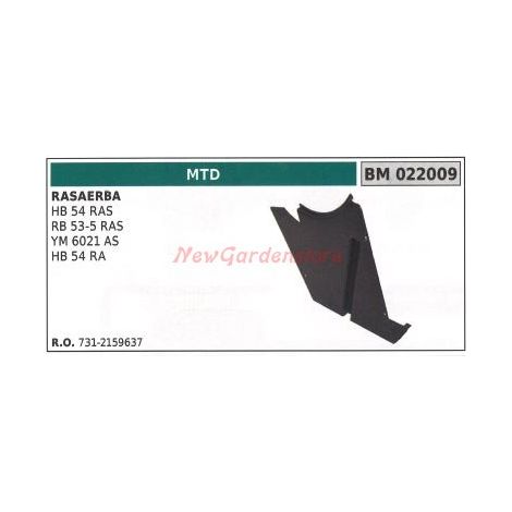 Carter copricinghia per rasaerba tosaerba tagliaerba HB 54RAS MTD 022009
