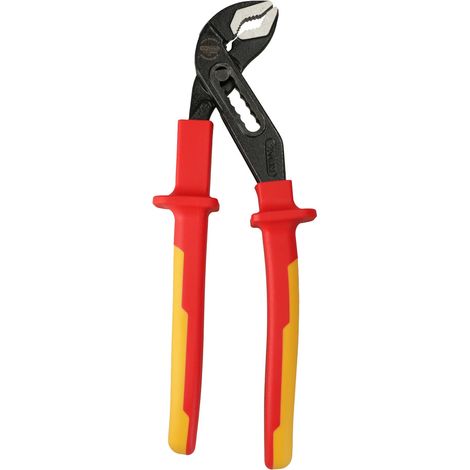 Isolierte Wasserpumpenzange, Überbrückte Backen, L.240 mm - KSTOOLS - 117.2000F (1/4)