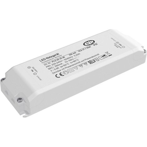 EVN Lichttechnik LED-Netzgerät 350mA 18,6-37,1WIP20 PLD203540 (1/2)