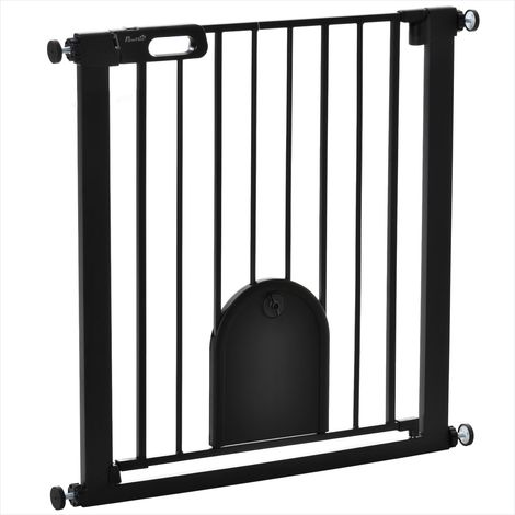 Chatière Barrière pour chien avec trappe chat double verrouillage (1/5)
