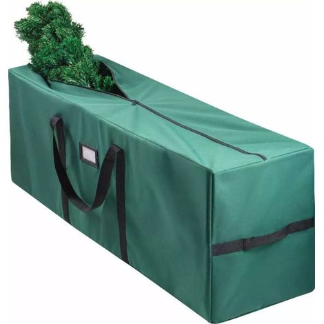 Sac de Rangement Arbre de Noël en Tissu Oxford 600D Rectangulaire Grande Capacité pour Vêtements Couettes et Couvertures (1/5)