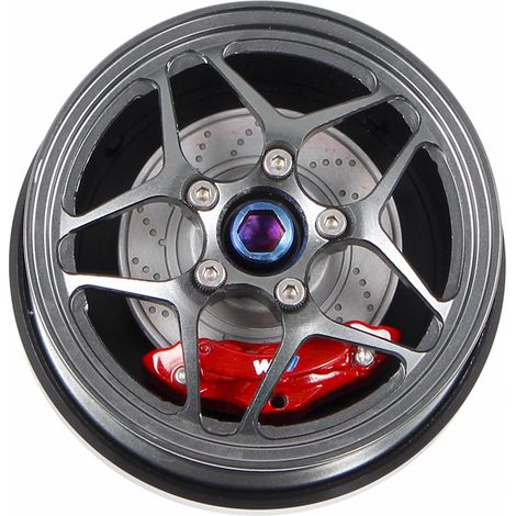 Bouchons d'huile personnalisés et tendance en alliage d'aluminium pour modèles Honda - Couleur titane (1/4)