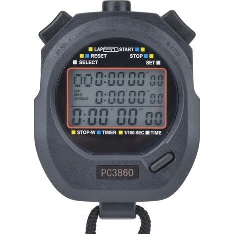Chronomètre de course multifonction ABS 3860 pour le sport, avec compte à rebours électronique pour l'athlétisme et les pistes. (1/5)