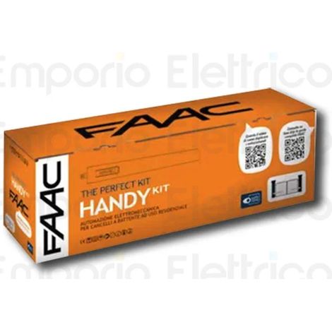 Kit d'automatisation de portail battant FAAC HANDY KIT 24V PERFECT 105915 (1/2)