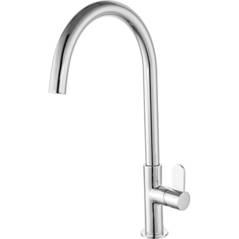Tre Mercati Emilia Mono Kitchen Mixer Modern Chrome Single Lever Sink Faucet