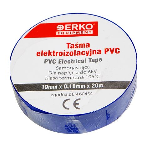 Isolierband groß 19mm 20m blau ERKO (1/2)