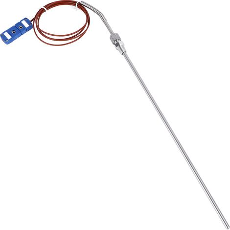 Sonde de température NTC -200 °C à 350 °C, filetage type T, diamètre 1/8 po, 5 x 330 mm, avec fiche (1/5)