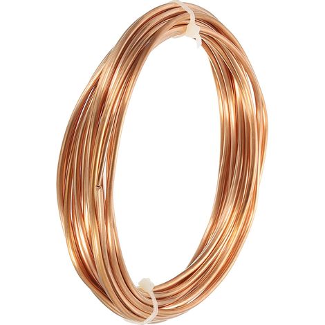 1.5mm x 2.5mm Long 5.0 M Réfrigérateur Cuivre Tuyau Flexible Tube (1/5)