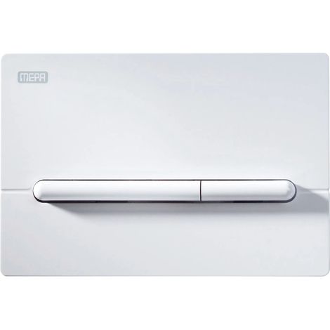 Placca di comando WC MEPA Sky 2-M plastica bianco, 421500