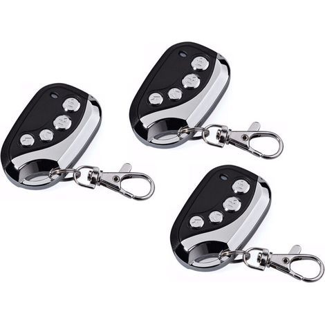 3 Télécommande Universelle Copieuse AZ Remote - Idéal pour Portail, Garage, Alarme et Lumière en Une Seule Télécommande - Signal 433.92 MHz (1/4)