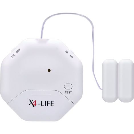X4-LIFE Rilevatore di rottura e apertura finestra 95 dB 701331 (1/3)
