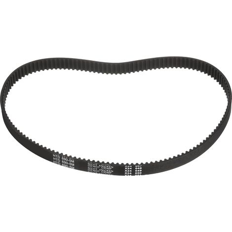 HTD-5M Rubber Timing Belt, 138 Tooth Closed Loop Synchronous Drive Belts for 3D Printer Pulleys, 690x15x3.6mm (Length x Width x Height) (1/5)
