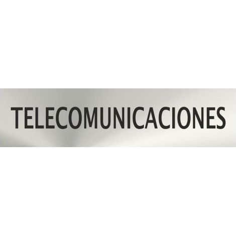 CARTEL INOX 20 5 TELECOMUNICACIONES (1/2)