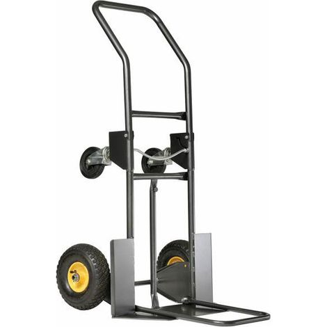 Haemmerlin – Diable chariot 200kg – Roues tout terrain – Système de franchissement d'obstacles – Ergonomique – 950G