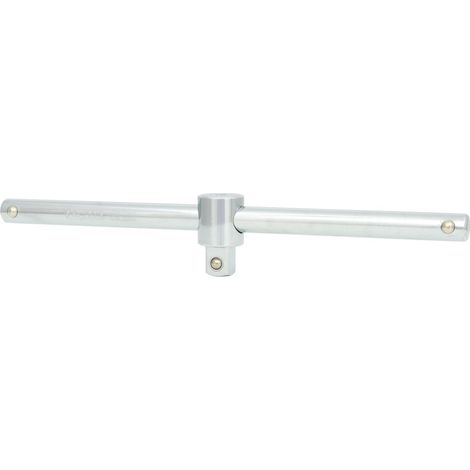 1/2" Impugnatura a T CHROME c.leva scorrevole,250mm (1/3)