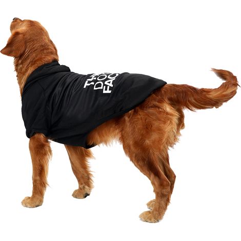 Set di 3 pezzi per cani: maglione e felpa con cappuccio - Tessuto caldo ed elastico, ideale per le passeggiate e per il comfort a casa
