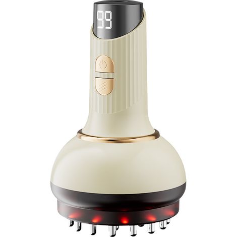 Masajeador de drenaje linfático, masajeador antigrasa con microcorriente, modos de calor y vibración, para moldear piernas, brazos, abdomen y todo el cuerpo. (1/5)