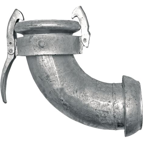 Gomito a barilotto 90° fi DN 108 / 4" Sistema Perrot acciaio zincato 0200220
