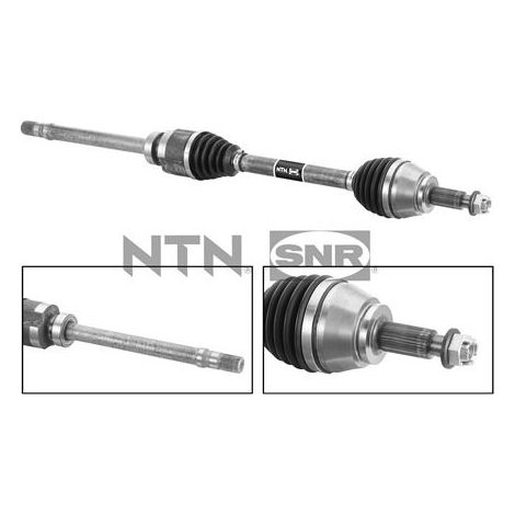 Kits de transmission - DK55.224 - SNR - Compatible avec véhicule Renault