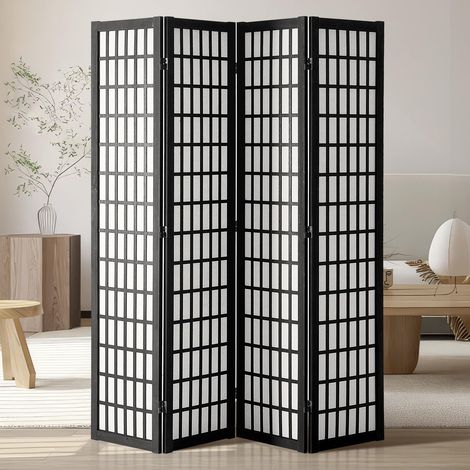 VEVOR Divisorio per Ambienti a 6 Pannelli, Schermo Pieghevole in Legno per Interni, Divisori Giapponesi, Schermi Decorativi Portatili, per Separazione di Ambienti, Casa, Ristorante e Camera da Letto (1/5)