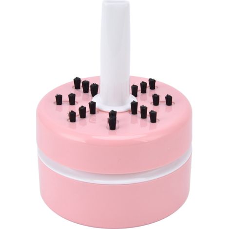 Tischstaubsauger, tragbarer Mini-Staubfänger mit USB-Ladefunktion für Büro und Haushalt, Rosa (1/5)