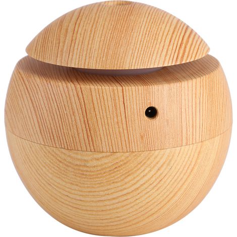 Gelber LED-Touch-USB-Diffusor für ätherische Öle mit Ultraschall-Luftbefeuchter (1/5)
