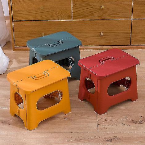 Greenside tragbarer Klapphocker aus PP, drei Farben zur Auswahl, japanischer Stil, niedlich und schlicht. (1/4)